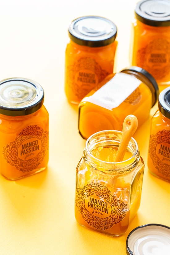 Mango Passion Jam plus FREE printable canning labels