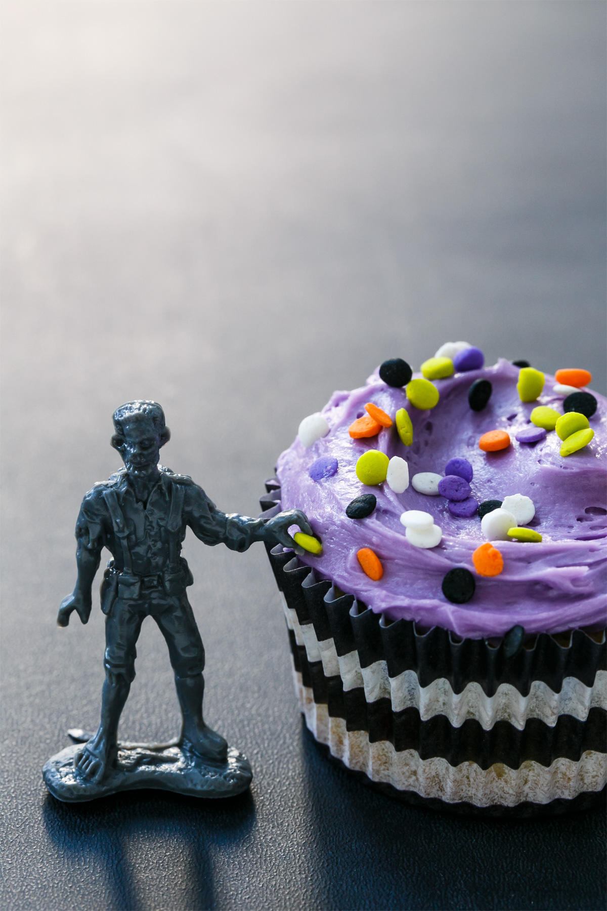 Halloween Confetti Cupcakes | Love and Olive Oil