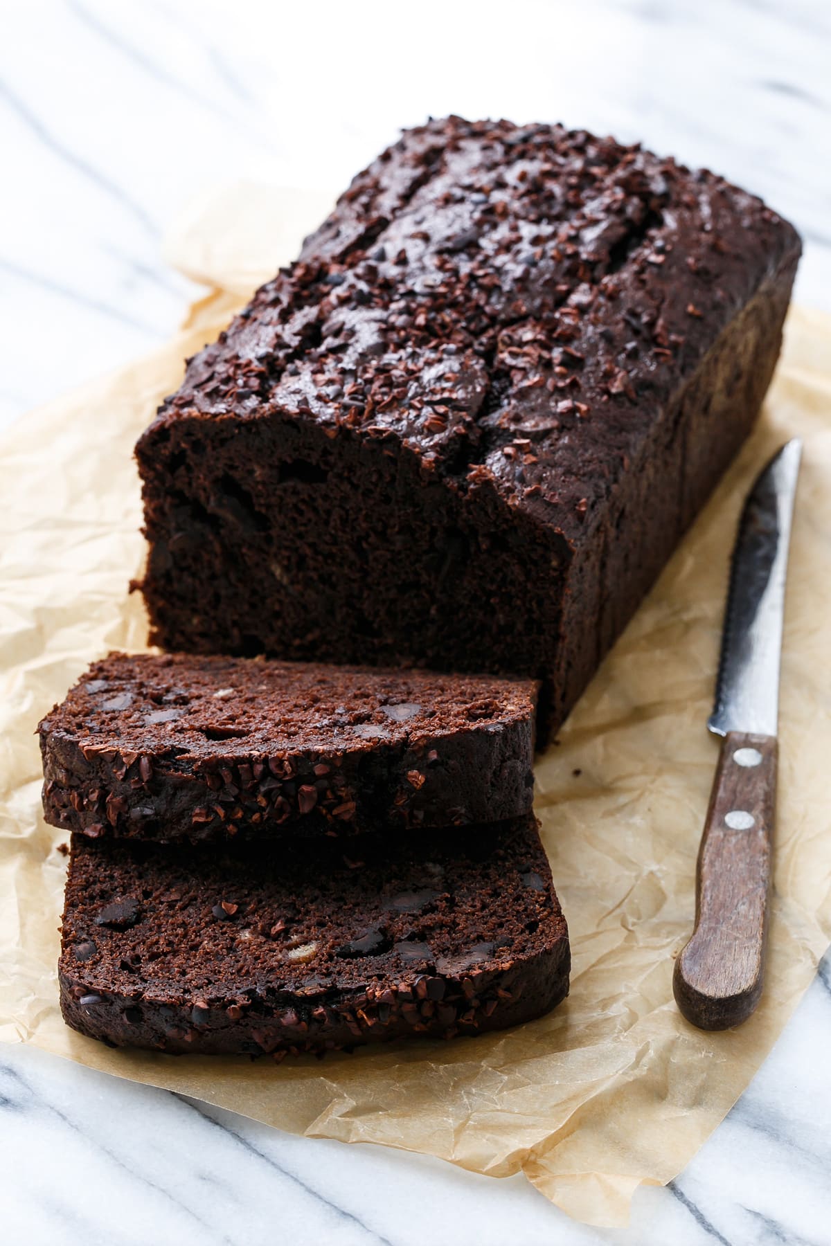 Double Chocolate Banana Bread Love and Olive Oil