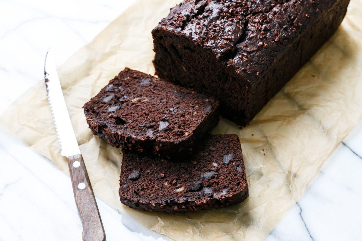 Double Chocolate Banana Bread | Love and Olive Oil