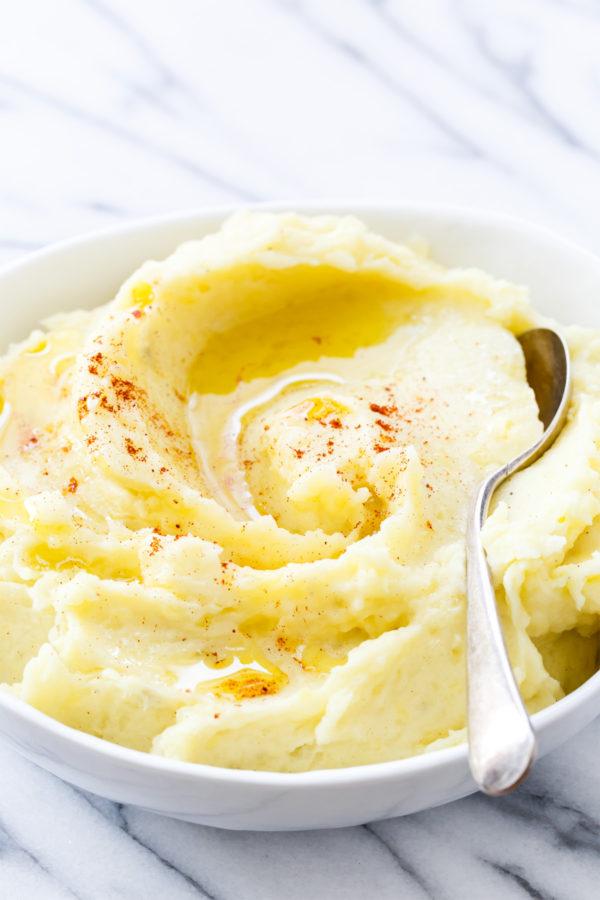 Olive Oil Mashed Potatoes