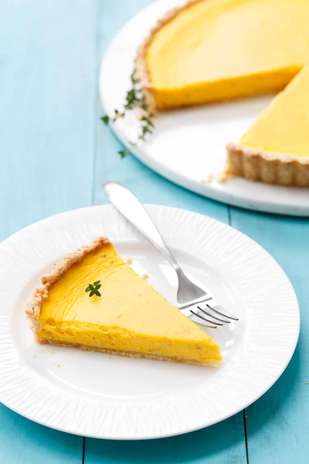 Savory Goat Cheese & Squash Quiche Love and Olive Oil