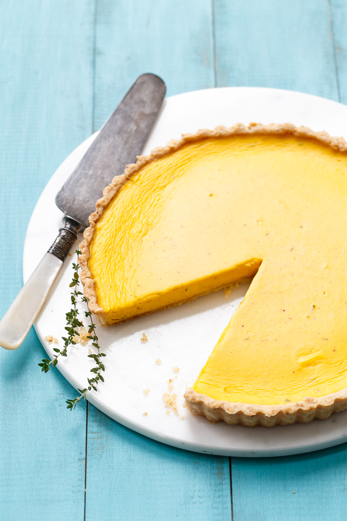 Savory Goat Cheese & Squash Quiche Love and Olive Oil