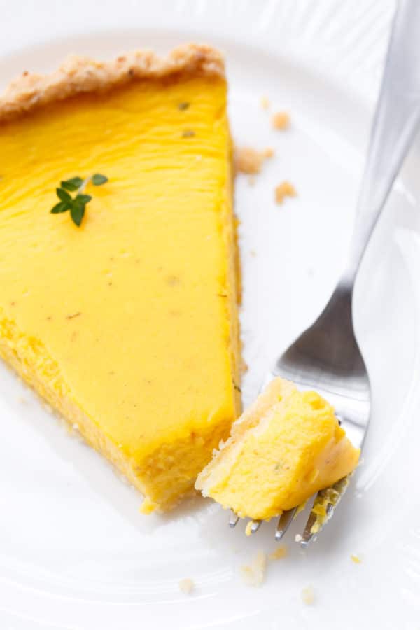 Savory Squash Quiche with Goat Cheese and Thyme