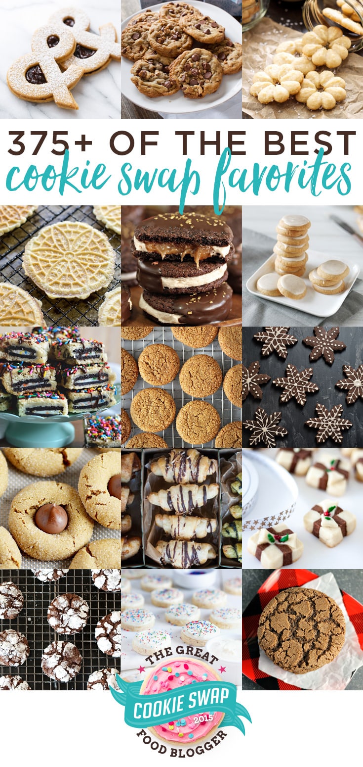 375+ of the best holiday cookie recipes from the Great Food Blogger Cookie Swap