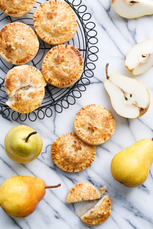 Marzipan Pear Hand Pies for National Pear Month