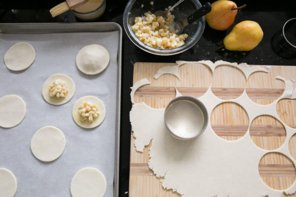 Marzipan Pear Hand Pies for National Pear Month