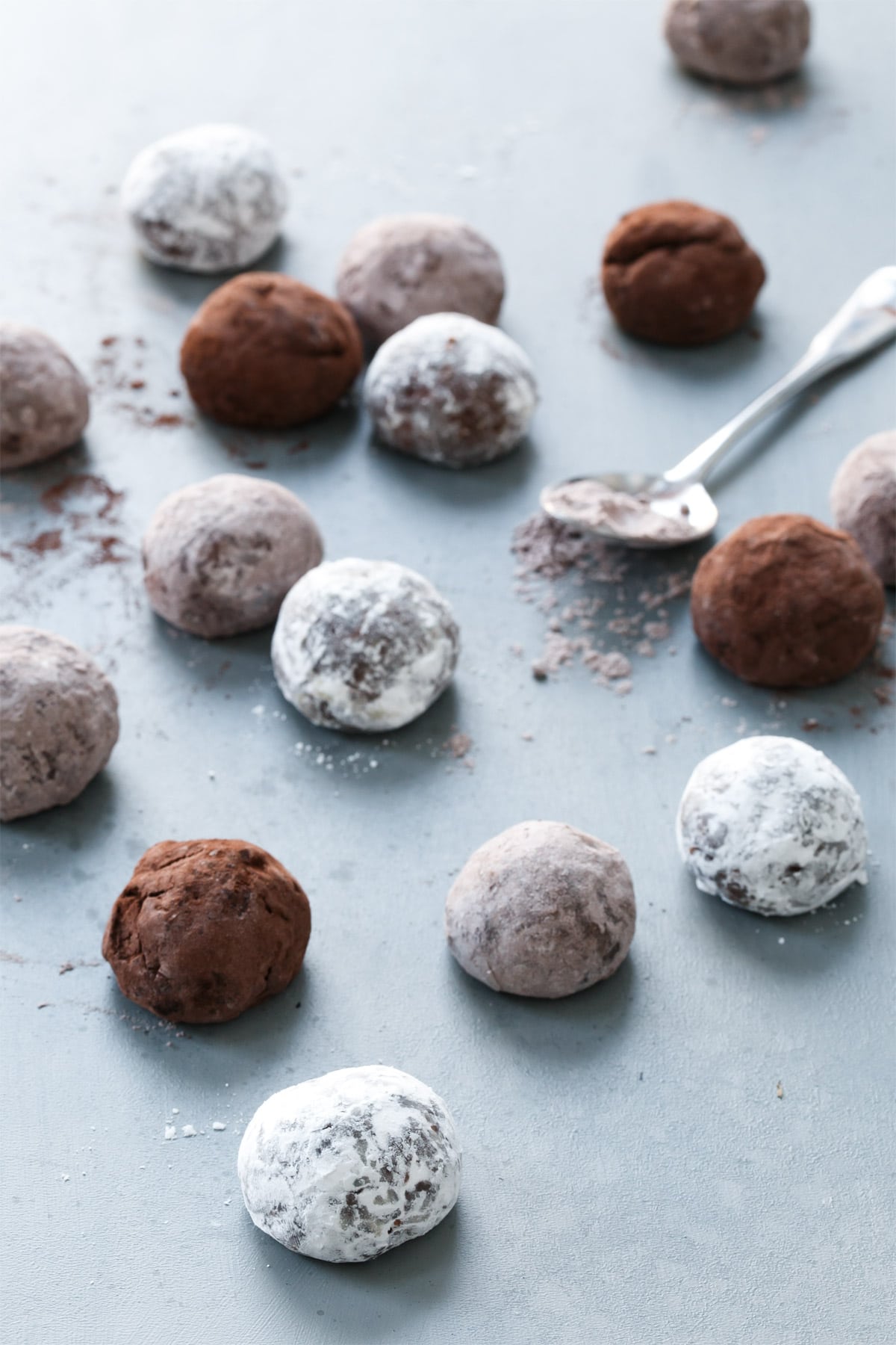 Mexican Hot Chocolate Snowball Cookies Love and Olive Oil