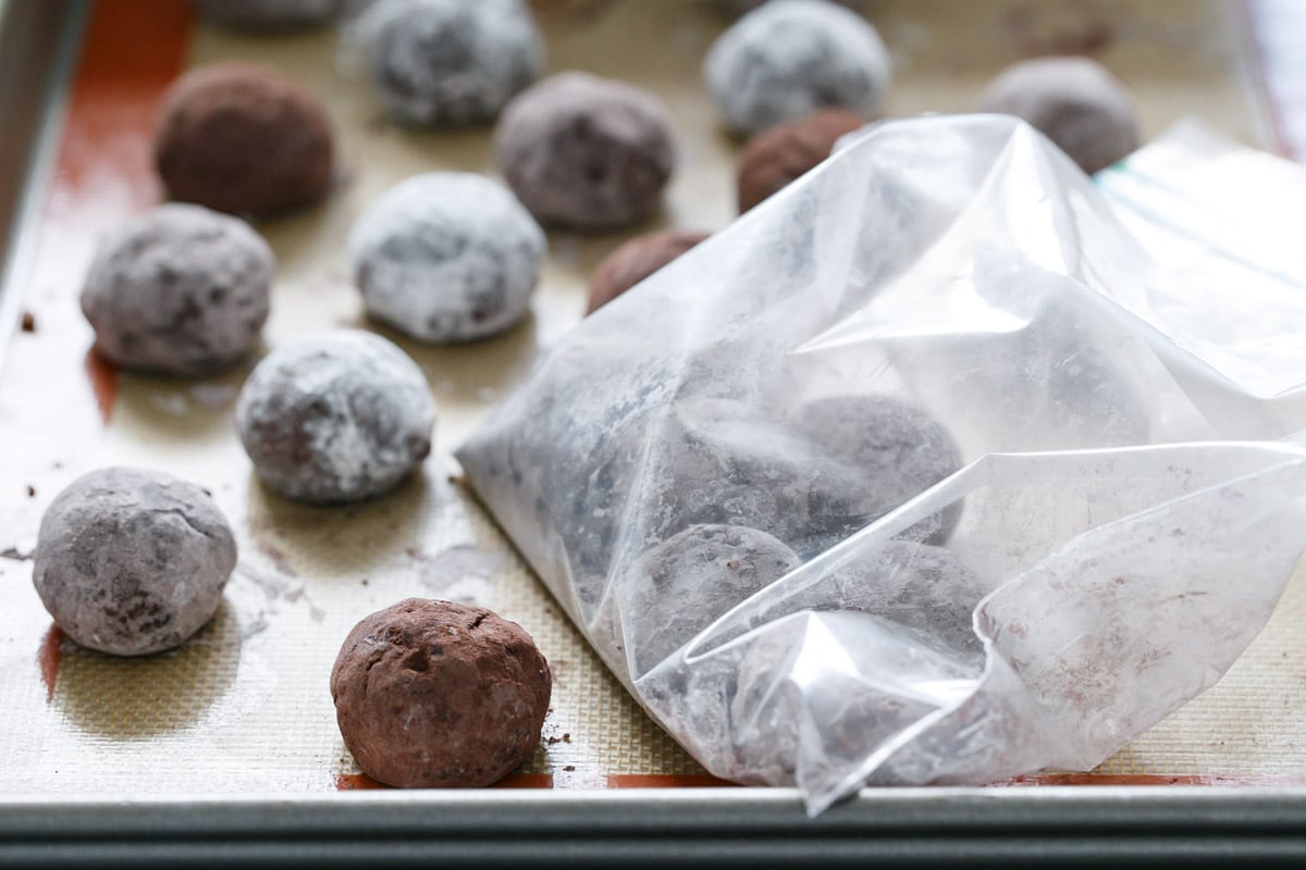 Mexican Hot Chocolate Snowball Cookies Love and Olive Oil