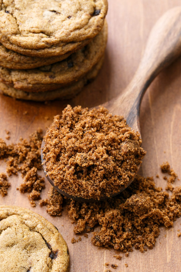 Chewy Muscovado Sugar Cookies made with molasses-flavored muscovado sugar.