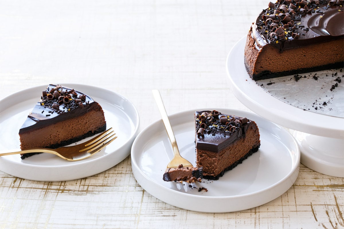 Triple Chocolate Cheesecake