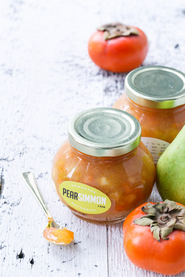Pearsimmon Jam plus FREE printable canning labels