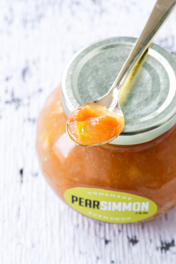 Pearsimmon Jam plus FREE printable canning labels