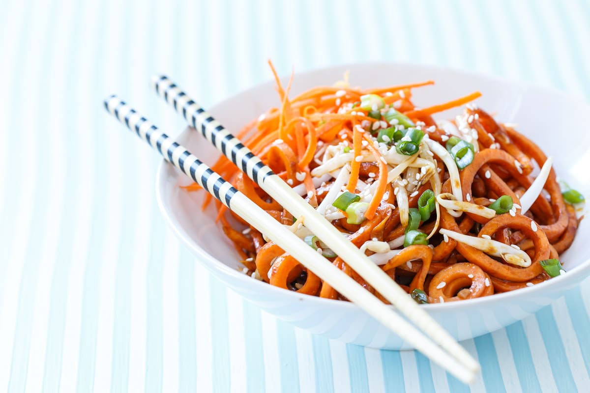 Soy Sauce Sweet Potato Noodles