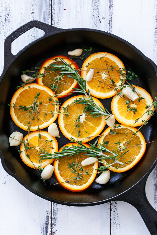 Orange Marmalade Skillet Roasted Chicken Breasts