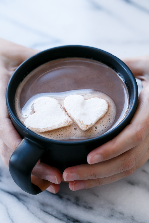 Salted Vanilla Hot Chocolate
