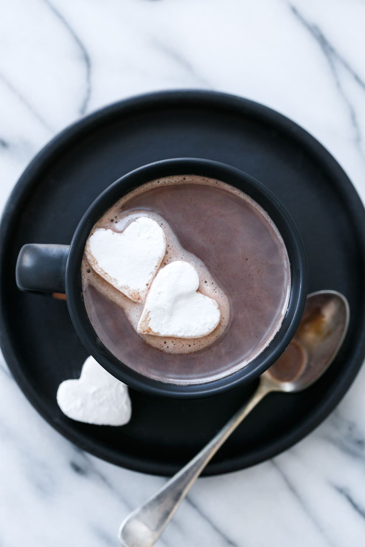 Salted Vanilla Hot Chocolate Love and Olive Oil