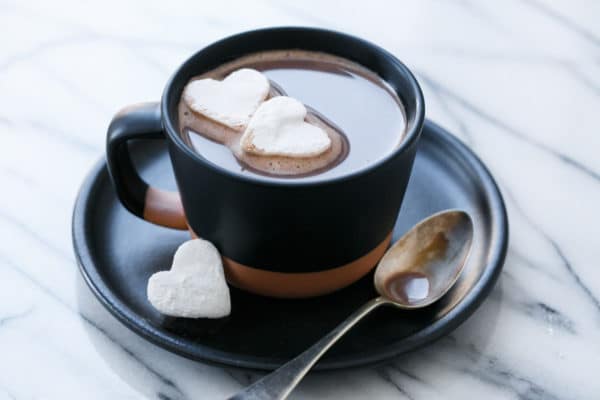 Salted Vanilla Hot Chocolate