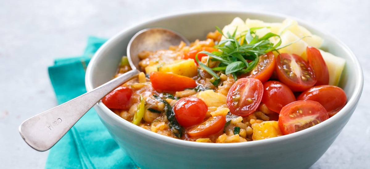 Thai Red Curry Risotto