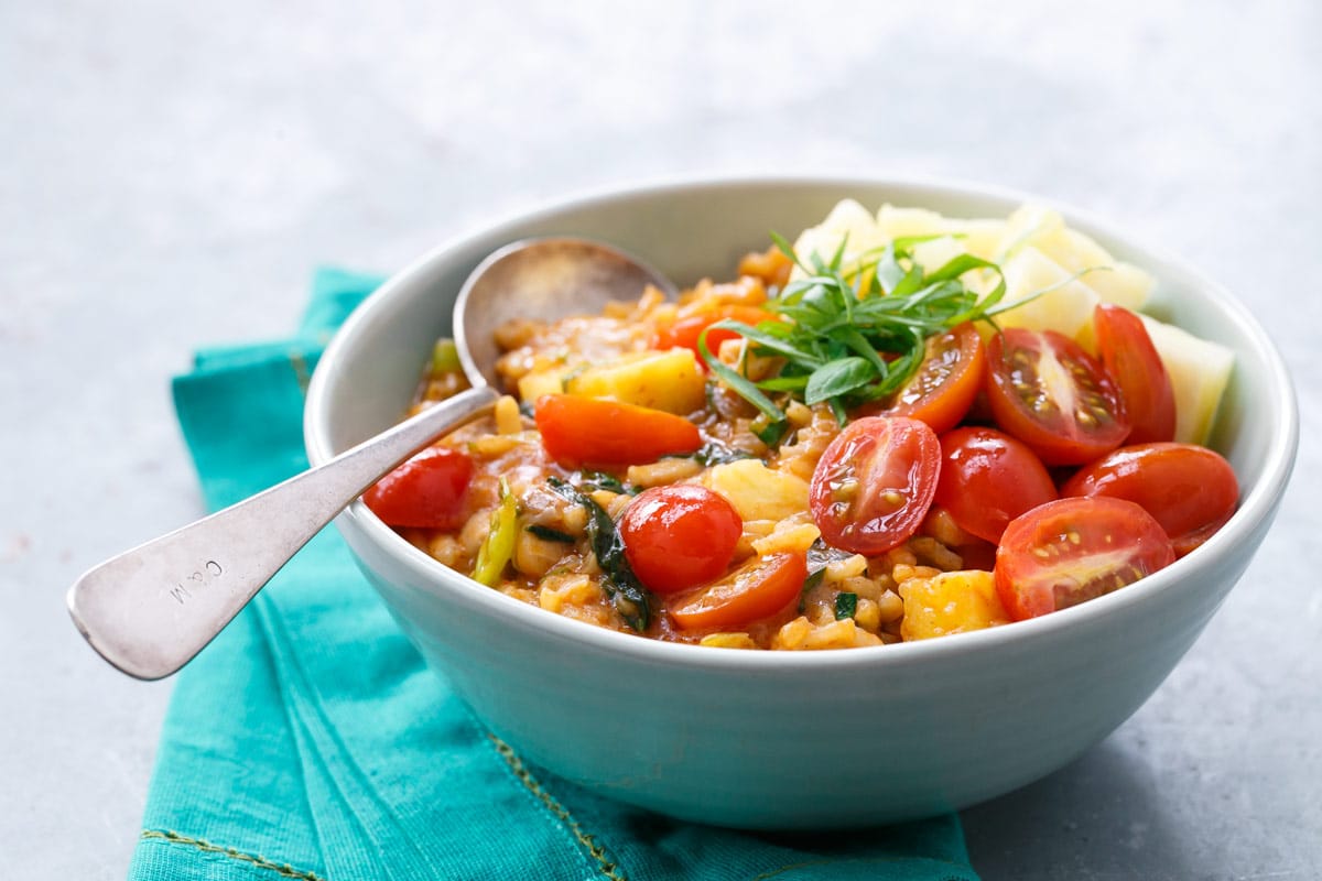 Curry Puten Risotto - Rezepte Suchen