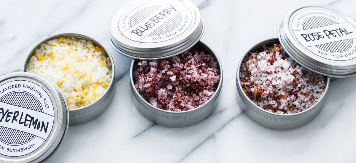 Easy Homemade Flavored Finishing Salts