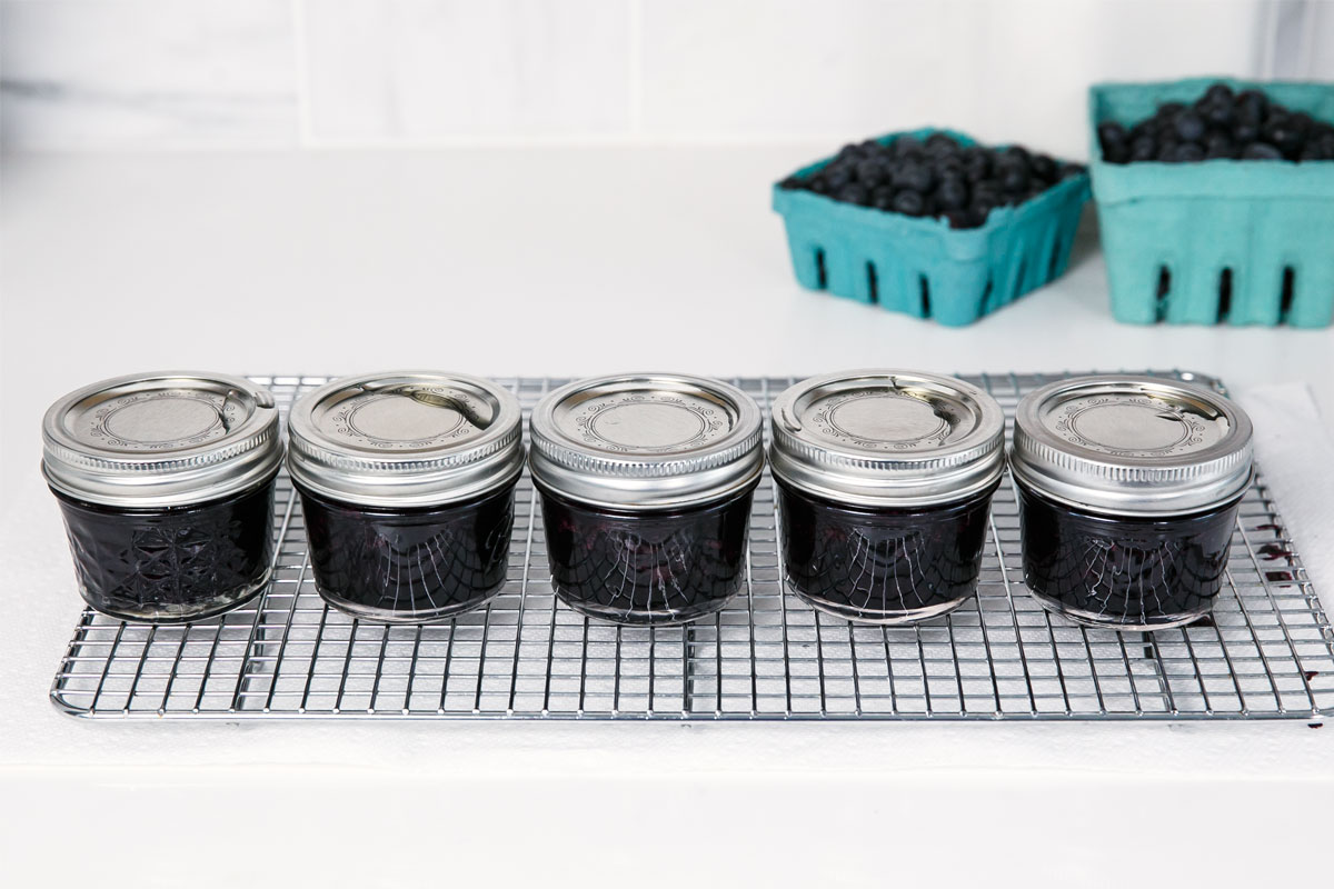 Canning 101 and Blueberry Vanilla Jam Love and Olive Oil