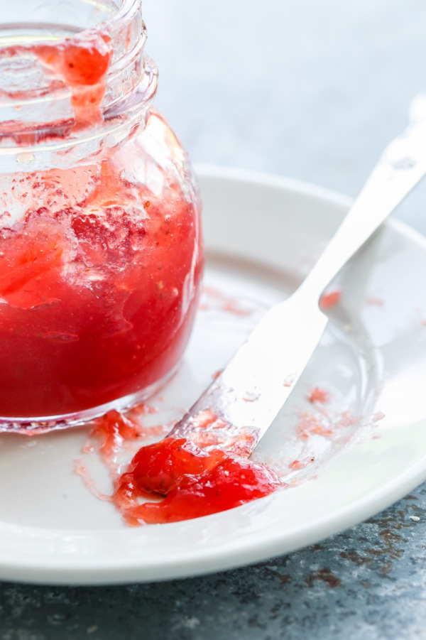 Sweet and Savory Strawberry Tomato Jam