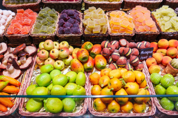 Carnival Vista Mediterranean Cruise: La Boqueria Market in Barcelona, Spain