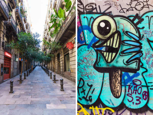 Carnival Vista Mediterranean Cruise: Streets and Street Art in Barcelona Spain