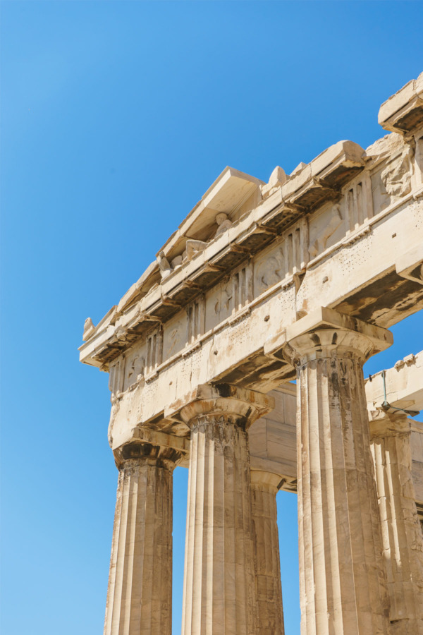 Carnival Vista European Cruise: The Parthenon in Athens, Greece