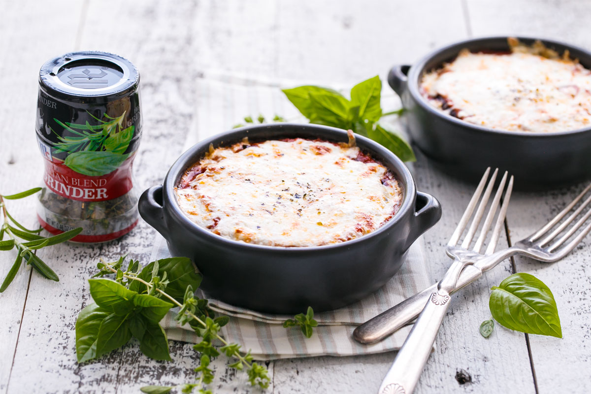 Single-Serving Eggplant Parmesan