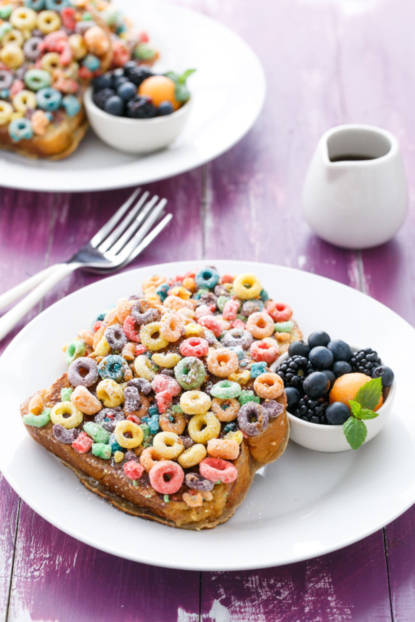 Fruit Loops French Toast from Carnival Cruiselines