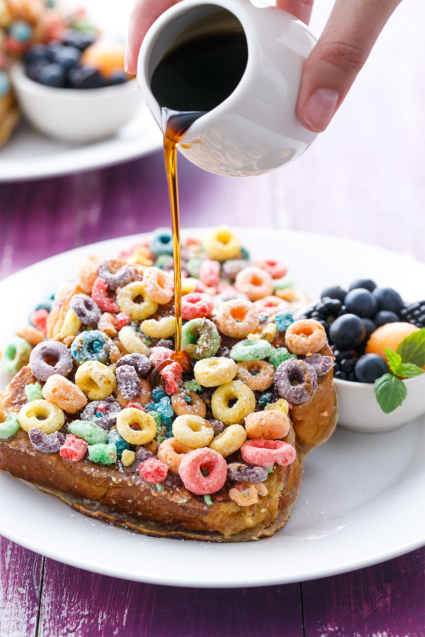 Fruit Loops French Toast from Carnival Cruiselines