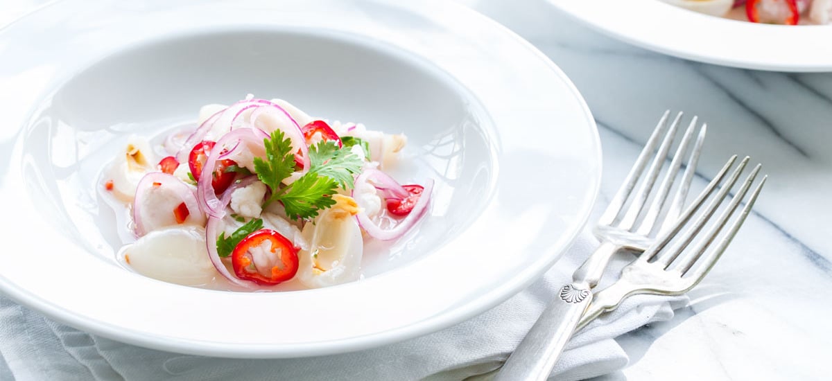 Lychee Ceviche