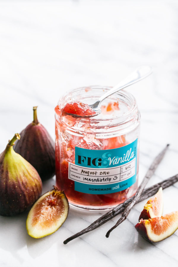 Homemade Fig & Vanilla Bean Jam