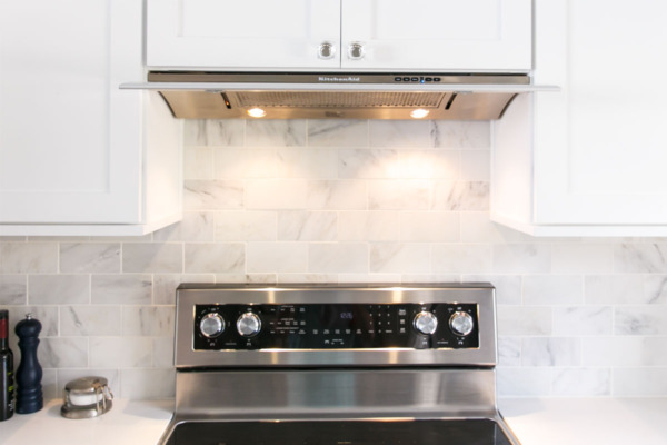 Townhouse Kitchen Remodel: KitchenAid Slide-Out Range Hood