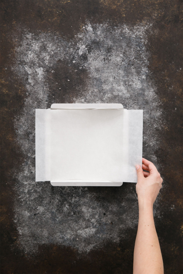 Kitchen Basics: Lining a Square Pan with Parchment Paper (2 Ways)