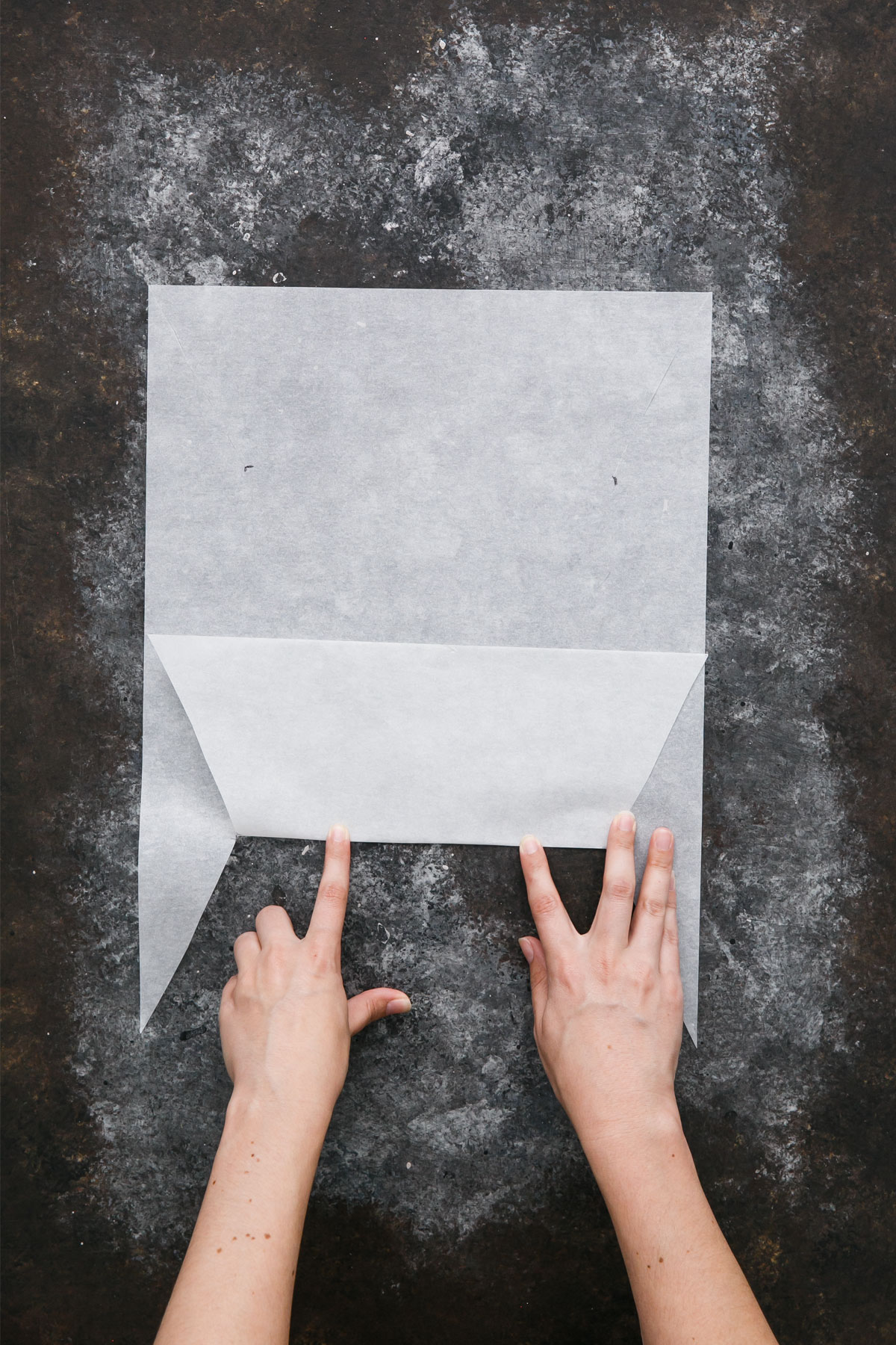 Kitchen Basics Lining a Square Pan with Parchment Paper (2 Ways