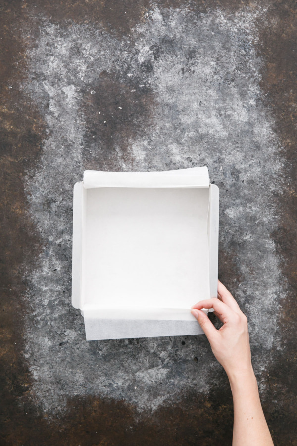 Kitchen Basics: Lining a Square Pan with Parchment Paper (2 Ways