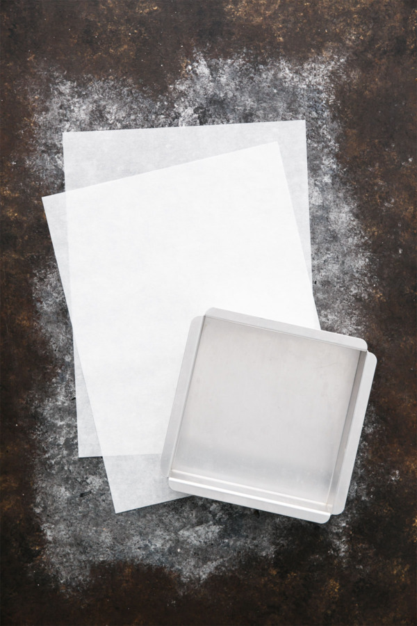 Kitchen Basics: Lining a Square Pan with Parchment Paper (2 Ways)