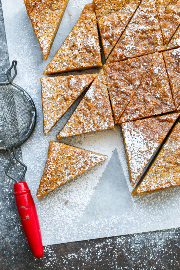 Pumpkin Chess Pie Bars