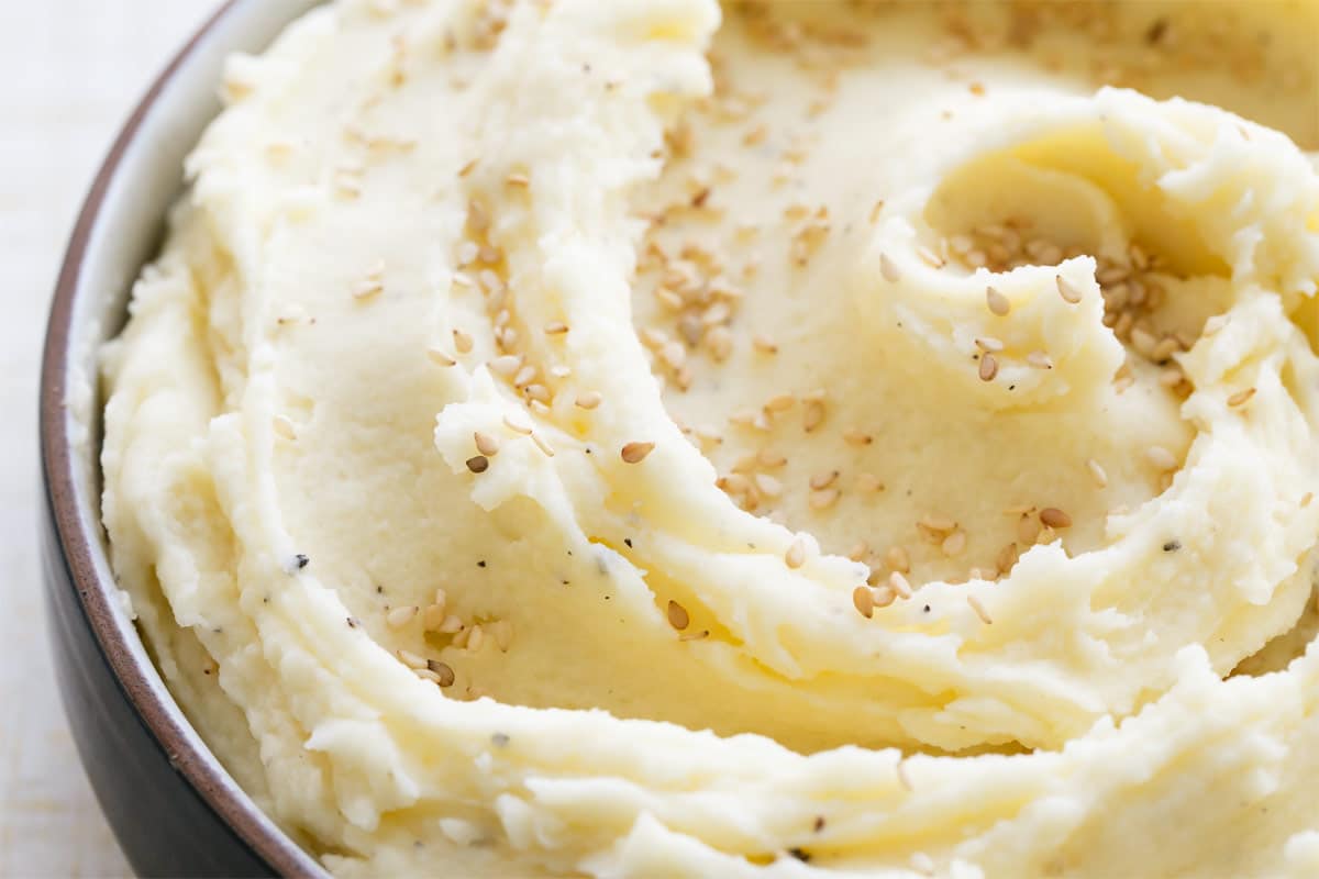 Toasted Sesame Mashed Potatoes