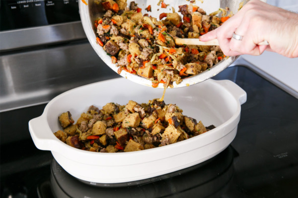 Italian Sausage & Caramelized Fennel Stuffing