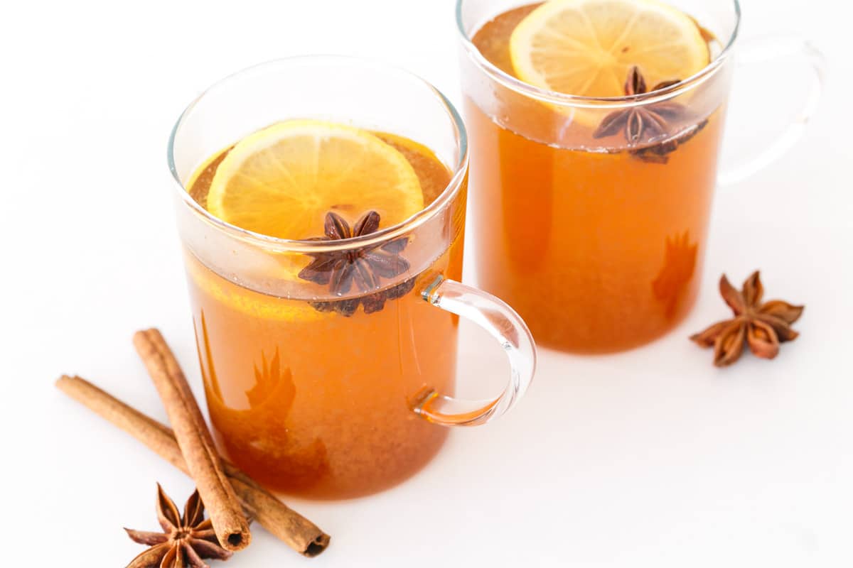 Spiced Chamomile Hot Toddy