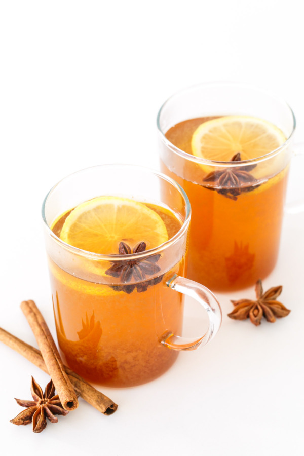 Spiced Chamomile Hot Toddy