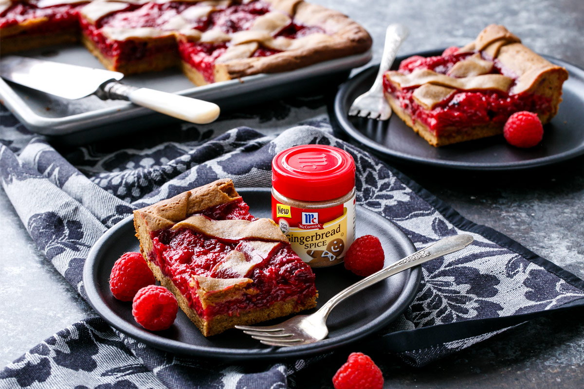 Gingerbread Slab Pie