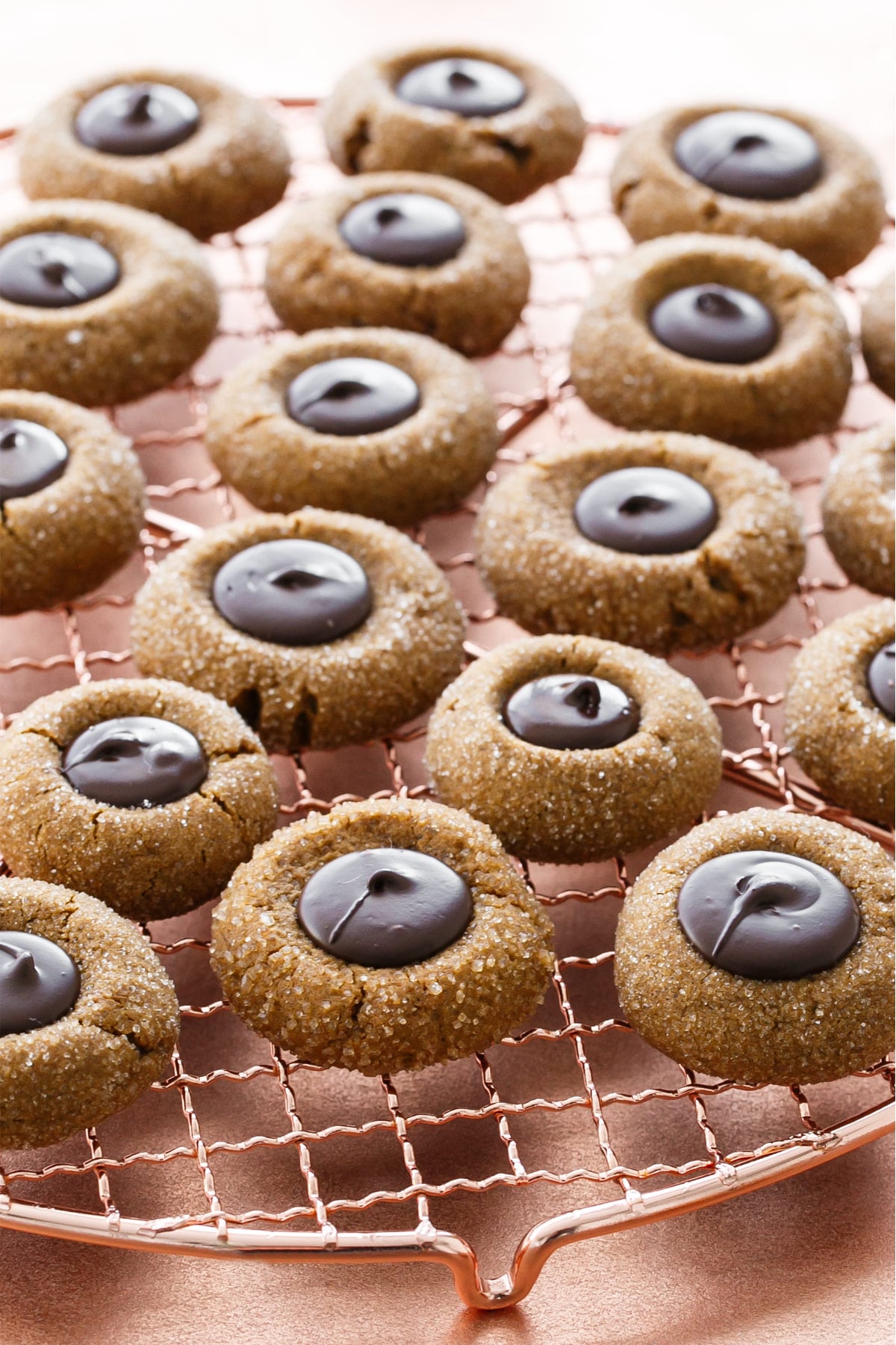 Gingerbread Thumbprint Cookies Love and Olive Oil