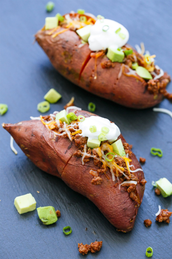 Taco-Stuffed Sweet Potato Recipe