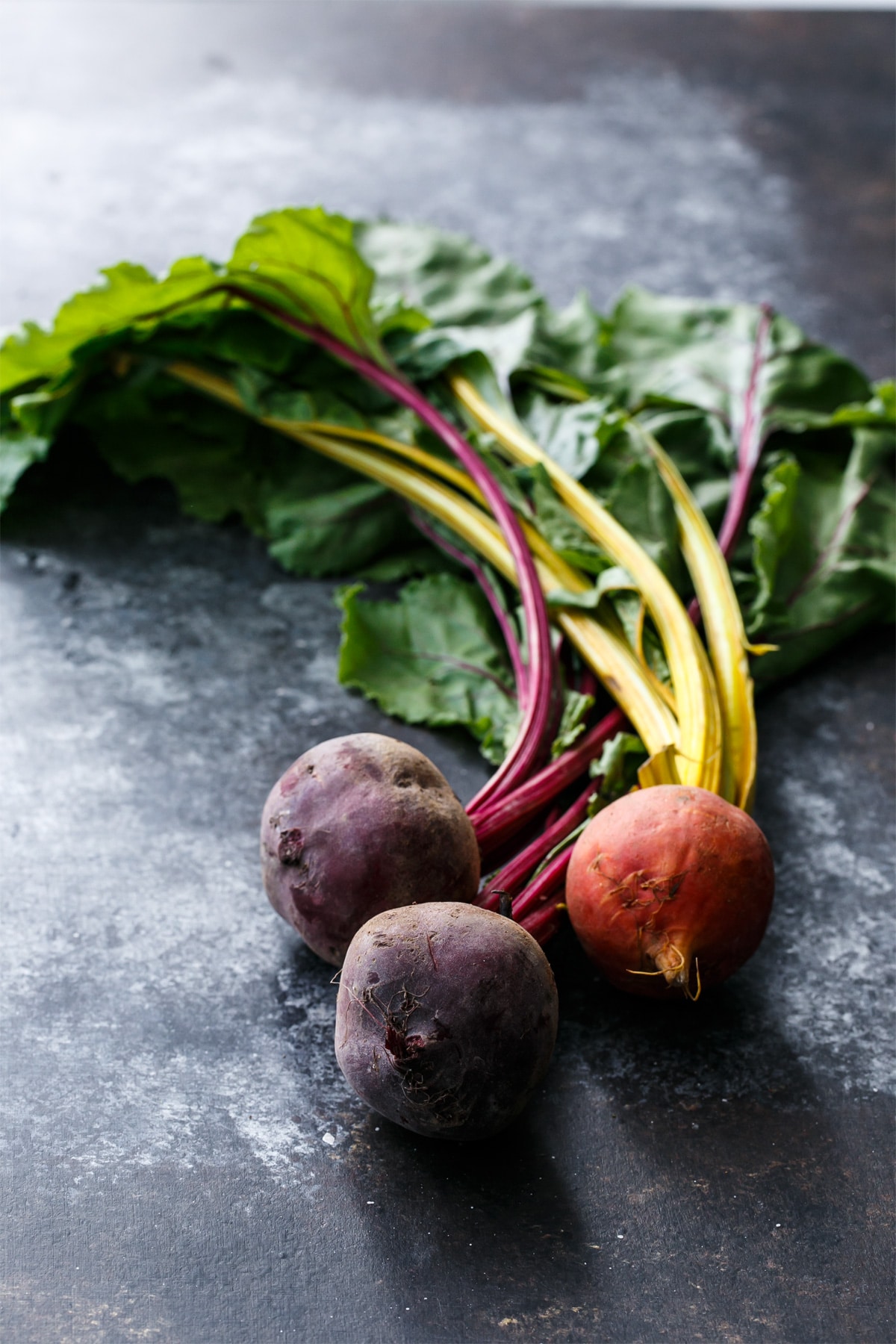 Beet & Barley Bowls with Beet Green Pesto Love and Olive Oil
