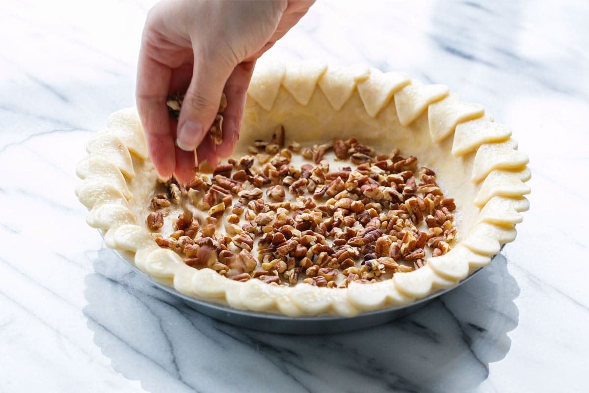 Chocolate Fudge Pecan Pie Love and Olive Oil